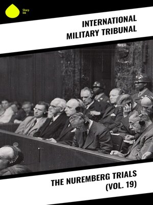 cover image of The Nuremberg Trials (Volume 19)